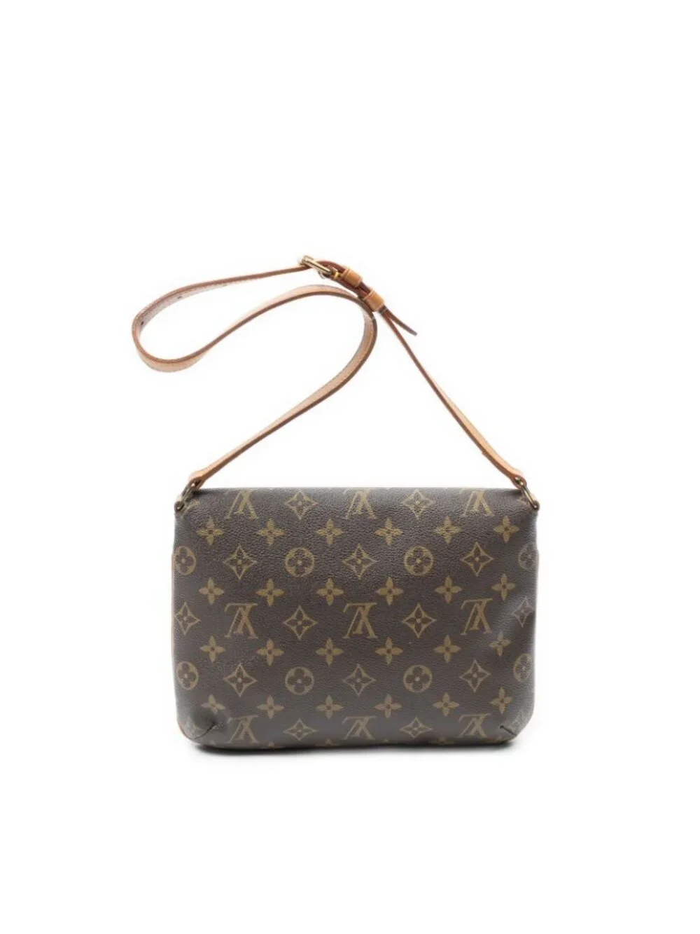 Louis Vuitton Musette Tango Brown Monogram Canvas Shoulder